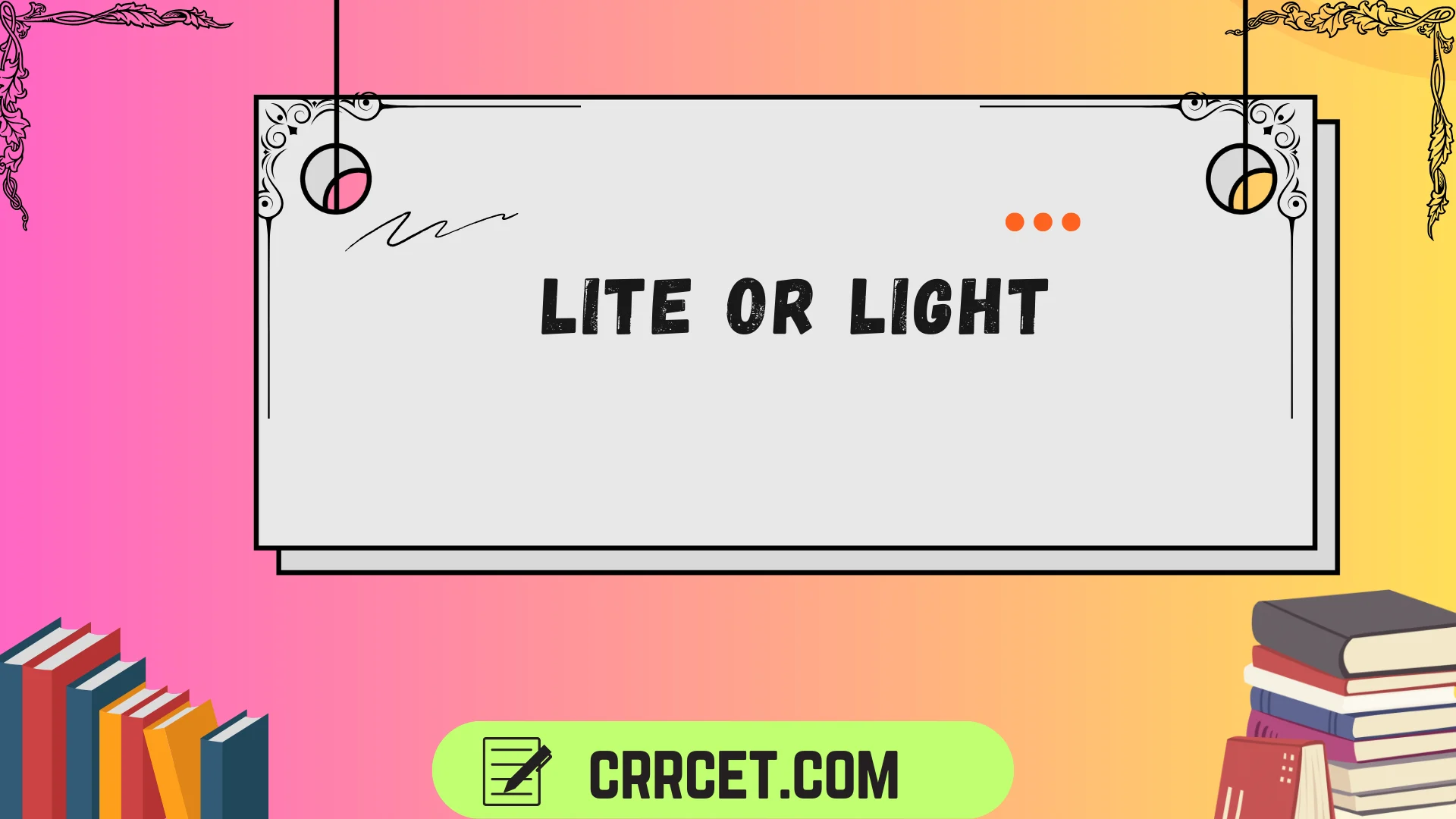lite or light