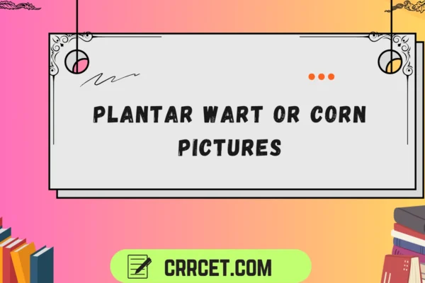 plantar wart or corn pictures