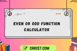 even or odd function calculator