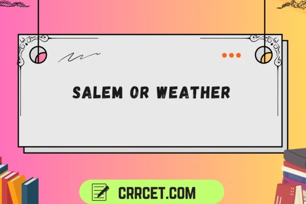 salem or weather